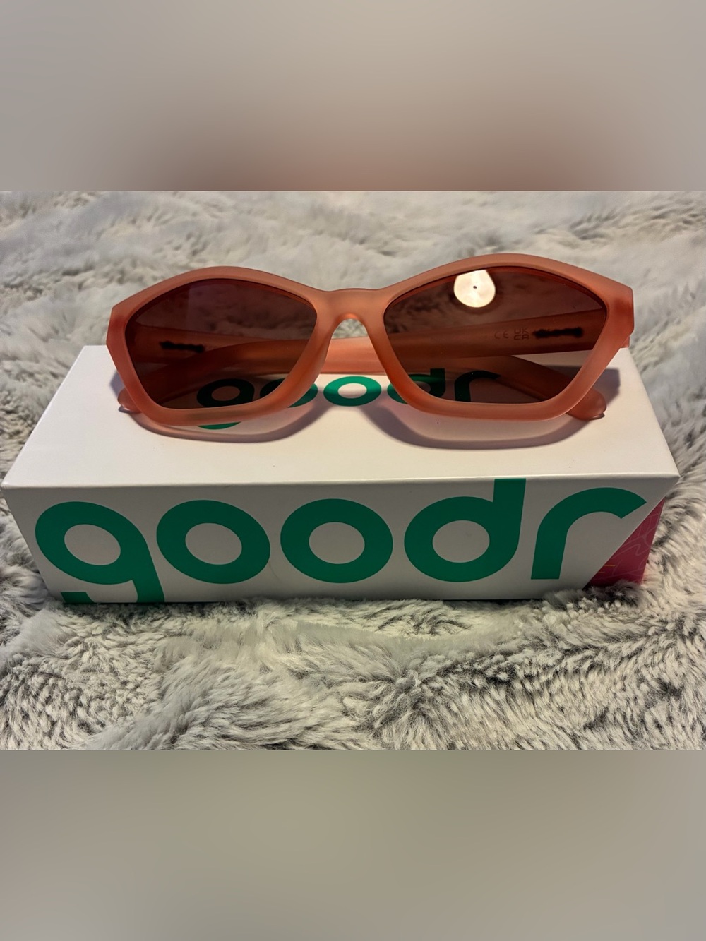 NIB Goodr Deco G Sunglasses - Fired Earth Frequencies (Limited Edition)